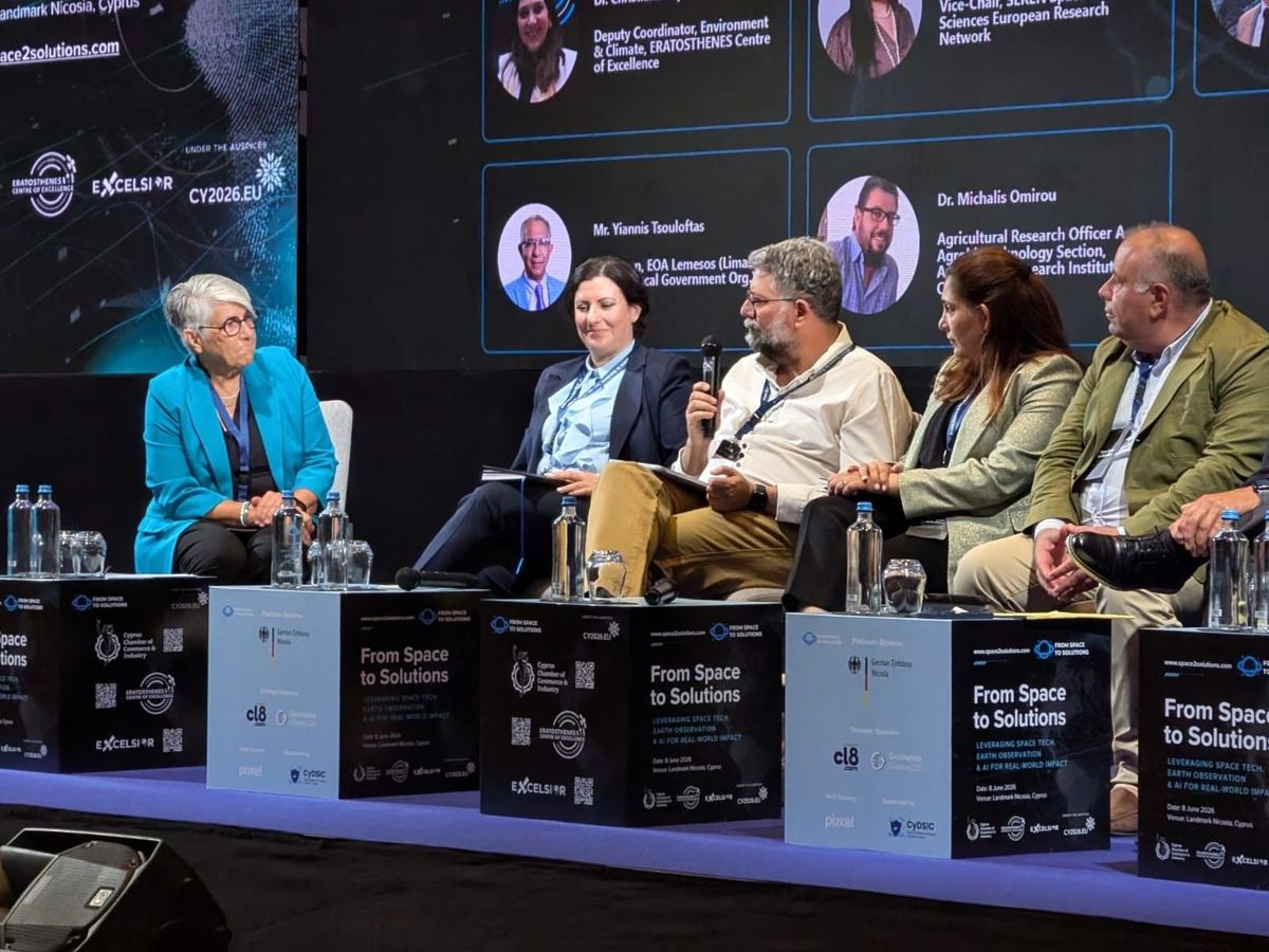 High-Level Panel II discussion at the From Space to Solutions forum, Nicosia